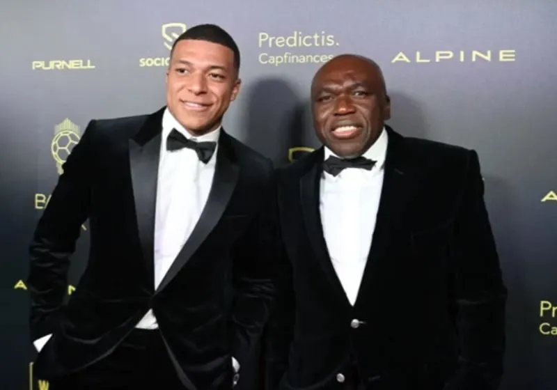 bố mẹ của kylian mbappe