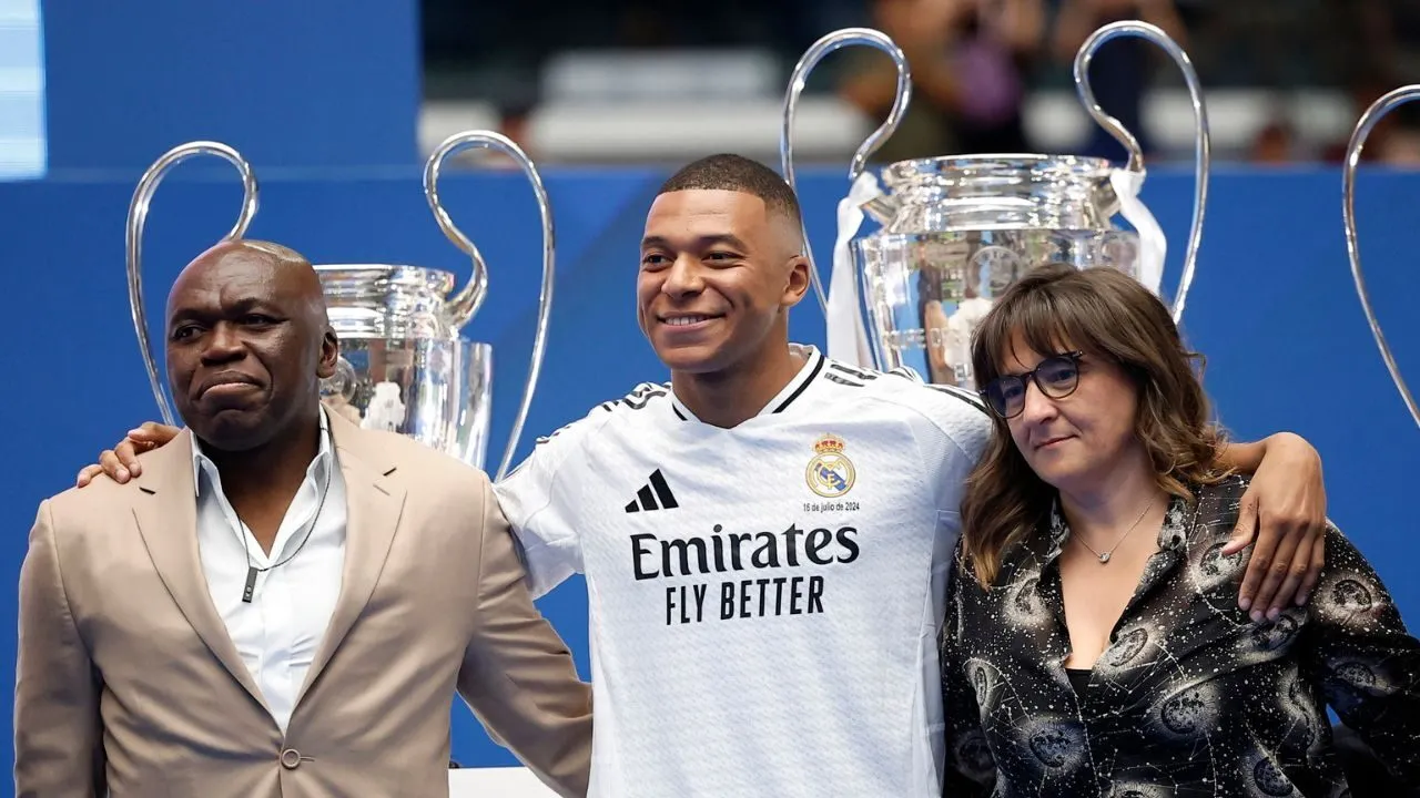 bố mẹ mbappe
