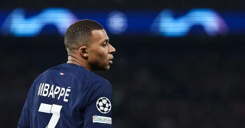 Mbappe trong màu áo Real Madrid ở trận gần nhất
